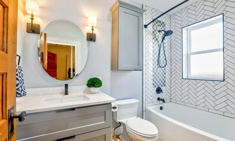 Integrating Modern Design with Functionality in Oval Bathroom Mirror Choices